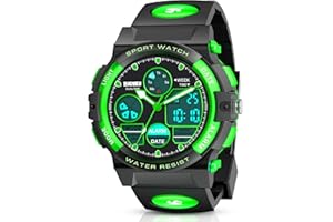 Dislocati Orologio Digitale Bambino, Orologio Sportivo Multifunzionale Impermeabile, Regali per Bambini e Ragazzi