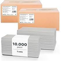 Asciugamani Di Carta Monouso ARNOMED - 8000 Pezzi, 2 Veli, 25x23cm - Foto 7