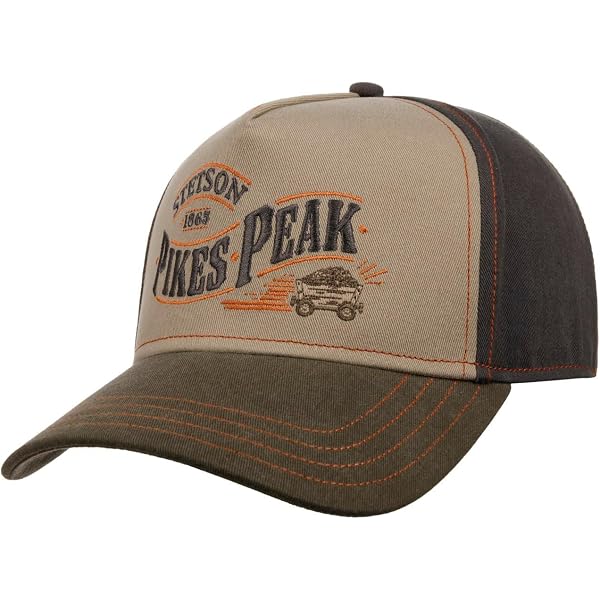 Gorra De Béisbol Stetson De Pana Con Bordado De Ciervo - Snapback Ajustable De Algodón Para Hombre, Ideal Para Todas Las Temporadas