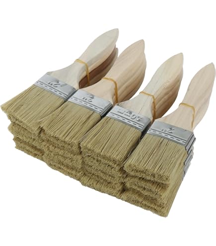 Kurtzy 2 Inch/5.08cm Chip Paint Brushes (24 Pack) - Professional Wooden Handle Paintbrush Set For Paint, Stains, Varnishes, Glues And Home DIY - View #7