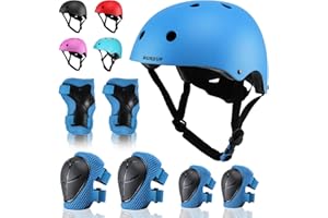 BURSUN Kids Bike Helmet Toddler Cycle Helmet for 2-15 Years Old Boys Girls -Lightweight, Adjustable Multi-Sport Helmet for Skateboard Cycle Roller Skateing Scooter BMX