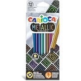 Carioca Metalik Kuru Boya 12'Li