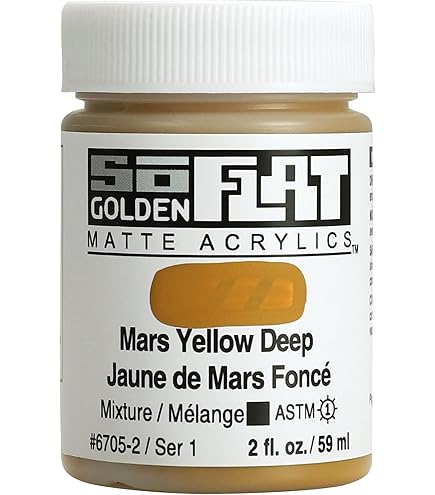 Golden Matte Acrylic Paint Colors - Golden Matte Paint Colors, Matte