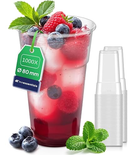 50 Gobelets Alimentaires Noirs 240ml DeinPack - Bols Compostables Pour Glaces Et Desserts | Carton Écologique Avec PLA