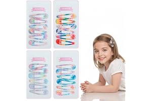 ‎KYTPYI Kytpyi Haarspangen Mädchen, Baby Haarspangen, 24 Stück Bunte Rutschfeste Metall Haarspange Baby für Alltagsleben Schule Tag Party Aktivität, Süßer Regenbogen Kinder Haarschmuck für Geschenk