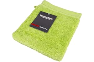 Traumschloss Waschandschuh »Frottier-Line« 100% Baumwolle | flauschig weich | grün | 16x21cm