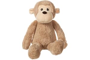 Apricot Lamb-Juguetes Peluche de Mono marrón Claro Animal de Peluche Suave,Ideal para niños de 3 años o más y Adultos(Mono marrón Claro,23cm) …