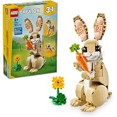 LEGO Creator 3&rsquo;&uuml; 1 Arada Sevimli Tavşan 31162-8 Yaş ve &Uuml;zeri &Ccedil;ocuklar i&ccedil;in Lama ve Fok Fig&uuml;r&uuml;ne D&ouml;n&uuml;şebilen Yaratıcı Oyuncak 