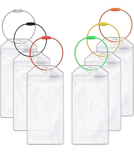 Lot De 2 étiquettes De Bagage En Cuir Avec Motif Tie Dye Pour