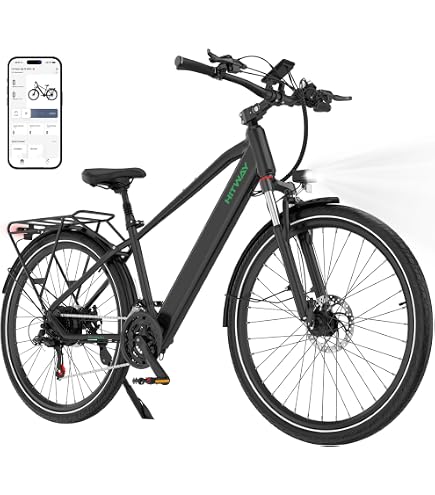 Fischer E-Bike Trekking VIATOR 5.0i, Elektrofahrrad für Herren, Mittelmotor 50 Nm, 36 V Akku im Rahmen, Schiefergrau Matt, 28 Zoll Sport & Freizeit