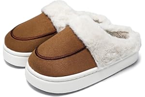 JOMIX Damskie kapcie zimowe z ciepłą wyściółką