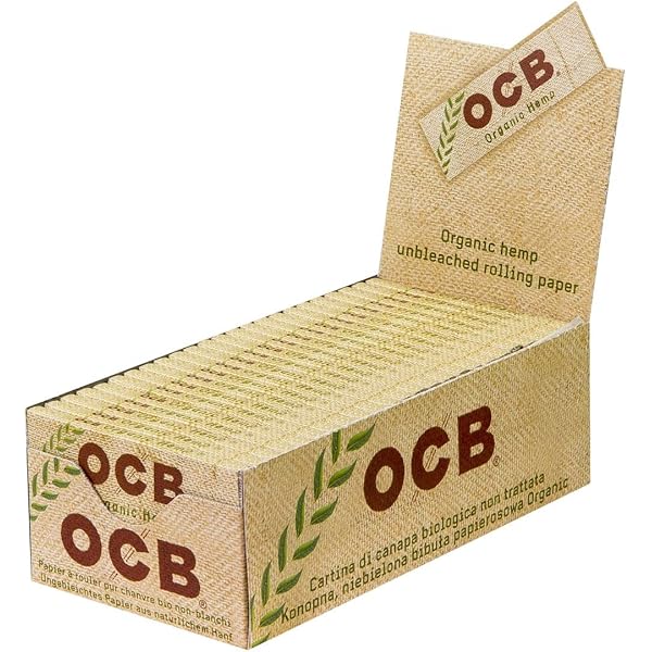 Feuille à Rouler OCB Chanvre Bio X50 | Papier Naturel