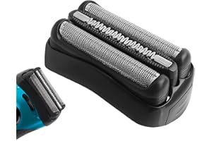 OJJWGEYU Series 3 Scherkopf 21B Ersatzrasierkopf Kompatibel mit Braun Series 3 Männer Rasierer Scherkopf Rasierkopf Ersatz für Series 3 3000s,3010s,3040s,3050cc, 300s, 310s (21B Schwarz)