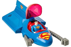 McFarlane Toys, DC Multiverse, 5-inch DC Super Powers Supermobile Action Figure Vehicle Compatible with 5-inch Figures, Collectible DC Retro 1980’s Super Powers Line Figure – Ages 12+