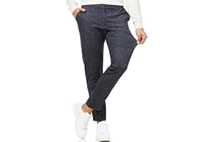 Indicode Herren Rodekro Performance Pants | Chinohose Herrenhose Super Stretch Stoffhose Bequeme Business Hose für Männer