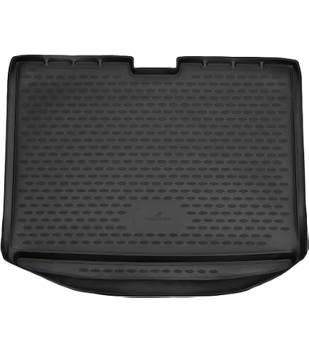 ELMASLINE Tapis Coffre 3D + Bac Pour Renault Captur 1 2013-2019 - Protection Sol Et Chargement