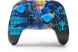 POWER A PowerA Mando Inalámbrico Mejorado para Nintendo Switch con Lumectra - Link Despierta, Mando para Juegos, Bluetooth, Recargable