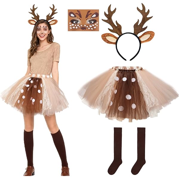 princess polly baby blue dress Deer Costume Woman Fancy Dress Face Swap