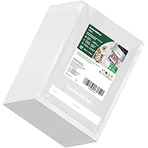 WVacFre 200 zakken 15 x 25 cm vacuümzakken voor levensmiddelen, BPA-vrij en LFGB-vrij, vacuümvrieszak, compatibel met elke vacuümsealer