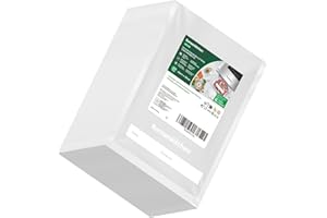 ‎BONSENKITCHEN Bonsenkitchen Vakuumierbeutel 200 Beutel 20x30 cm, Profi-Folienbeutel für alle Vakuumiergerät, vakuumbeutel für lebensmittel, Sous Vide Gefrierbeutel, Einschweissbeutel, BPA-frei, VB3208