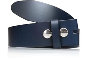 almela | Cinturón sin hebilla | Hombre y mujer | Hebilla intercambiable | 3,5 cm y 4 cm de ancho | 35 mm y 40 mm | Cuero | Broche a presión | Belt without buckle