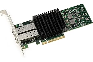 KALEA-INFORMATIQUE Scheda controller LAN PCIe a 2 porte con fibra SFP+ e chipset MELLANOX X-3 - scheda di rete Ethernet 10GbE