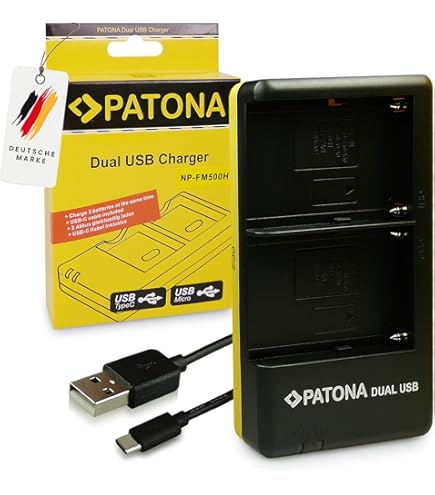 Batteria PATONA Per Sony NP-QM51, NP-FM30 E Molti Altri Modelli Di Videocamere E Fotocamere - Foto 3