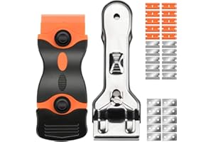 drado Ceranfeldschaber, Schaber Ceranfeld Glasschaber für Ceranfeld, Ofen, Tür, Ofen, Glas, Fenster, Entferner für Etikett, Kleber, Rückstände Aufkleber