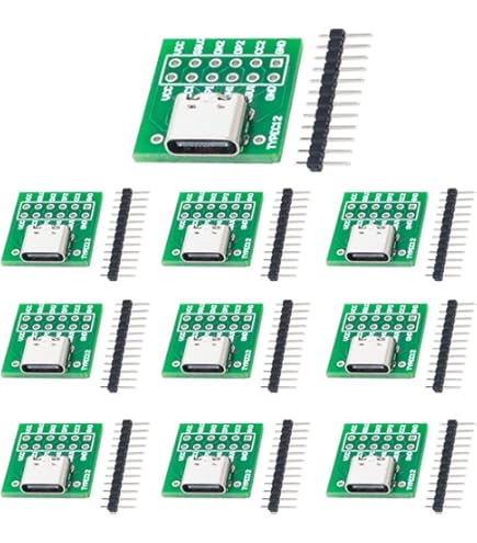 Micro USB naar DIP adapter 10 stuks vrouwelijke micro 5 stappen 2 54 mm-Micro Usb Solderen