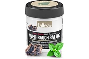 ROSARIO FALLEA 4 + 1 Gratis (20% Rabatt) fallea Weihrauchsalbe Extra Stark Weihrauch Creme Hochdosiert Boswellia mit Teufelskralle-, Fenchel-, Melissen- & Baldiran Extrakt
