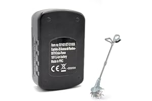 FISHTEC East® Power Tools Lithium-Akku für kabellose Motorhacke, 18 V