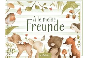 Alle meine Freunde - Waldtiere: Freundebuch ab 3 Jahren für Kindergarten und Kita, Schulkinder und kleine Tierfans