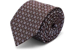 BRERA 67 Cravatta Uomo Elegante in Lana e Seta | Cravattino per Completo 148x8 | Cravatte Slim per Vestito da Cerimonia e per Abiti da Lavoro