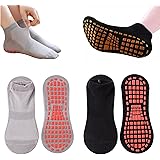 ZLXFT Calzini Antiscivolo per Donna e Uomo, Calze per Yoga, Pilates e Fitness, Sportivi Calze da Sport