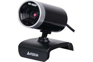 A4Tech PK-910H 1920 x 1080Pixel USB 2.0 Nero, Argento webcam