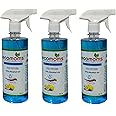 Ecomoms Hand Sanitizer 500ml 99.99% Effective Against Germs -75% Alcohol | Skin Friendly and Safe for Kids | Instant Germ-Free Protection 500ml (Pack of 3)