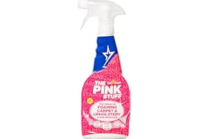 The Pink Stuff Miracle - Smacchiatore in schiuma per tappeti e tappezzeria, vegano, con formula Oxi, adatto per tappeti bianchi e colorati