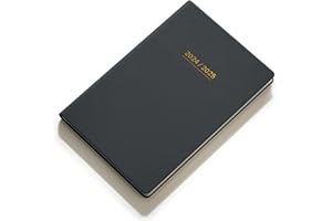 KaKa Dragon Academic Diary 2024-2025 Week to View, A5 18Months Weekly Planner, Pocket Diary for Teacher, Students, Work& Home, July 2024 - December 2025, Soft Cover (Black)