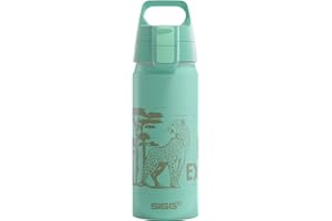 ‎SIGG SIGG - Alu Trinkflasche Kinder - WMB ONE - Made in Switzerland - Für Kohlensäurehaltige Getränke Geeignet - Auslaufsicher - Federleicht - BPA-frei - ClimatePartner Zertifiziert - Sport & Schule - 0,6L