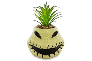 TOYNK Nightmare Before Christmas Disney The Oogie Boogie 5-Inch Ceramic Mini Planter