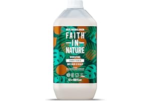 Faith In Nature Organic Coconut Conditioner, Hydrating for Dry Hair & Scalp, Vegan & Cruelty Free, No SLS, Silicones or Parabens, 5L Refill Pack