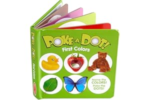 Melissa & Doug: Poke-A-Dot - First Colors - Interaktives Brettbuch - Für Kleinkinder und Vorschulkinder - Enthält 1 Buch