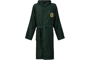 AS Roma Accappatoio In Spugna Man Asr Accappatoio Unisex - Adulto