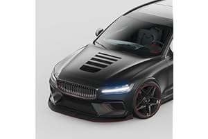 Finest Folia Paski wyścigowe, naklejka na samochód na maskę silnika, motocykla, autobus, akcesoria samochodowe, tuning, dekoracja, folia, paski wyścigowe, dach KX077 (01, czarny połysk)