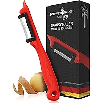 Éplucheur Sphérique Triangle - Acier Inoxydable, Fabriqué à Solingen - Universel Pour Légumes Et Fruits