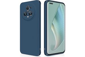 GiiYoon Funda para Honor Magic 5 Pro 5G, Case de Silicona Suave de TPU Carcasa Protector de Goma Fexible Prueba Liviano y a Delgado de Golpes Antirrayas para Teléfono Honor Magic 5 Pro 5G(Azul)