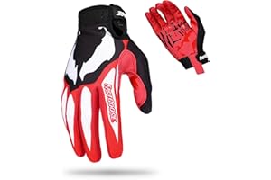 Fast passion Skeleton-Paw Motorradhandschuhe für Herren und Damen, Fahrradhandschuh, atmungsaktiv, Dirtbike-Handschuh für ATV, MTB, Motocros-Rennen
