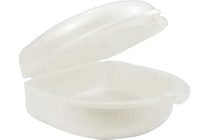 DENTAL AESTHETICS Gum Shield Case - Mouthguard Box for Ortho Retainers, Sports Dental Appliances, Dentures & More
