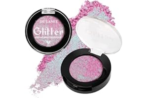 ‎AFFLANO Afflano Multichromer Glitter Lidschatten Metallic Augen Makeup, Farbwechselnder Chamäleon Glitter Eyeshadow Schimmer, Hochpigmentierter Chrome Lidschatten, Einzelner Funkelnder Gesichtshighlighter