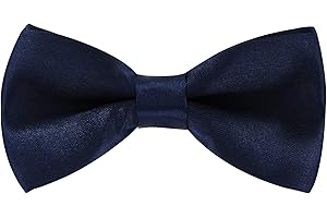 ‎AXY axy Kinderfliege, Jungen Fliege, bereits gebunden, Konfirmation verstellbar KFLI1 (Dunkelblau)